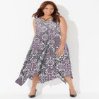 AnyWear Reversible Crisscross V-Neck Maxi Dress image number null