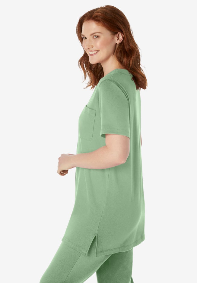 7-Day Short-Sleeve Baseball Tunic image number 2