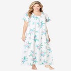 Long Pintuck Knit Gown image number null