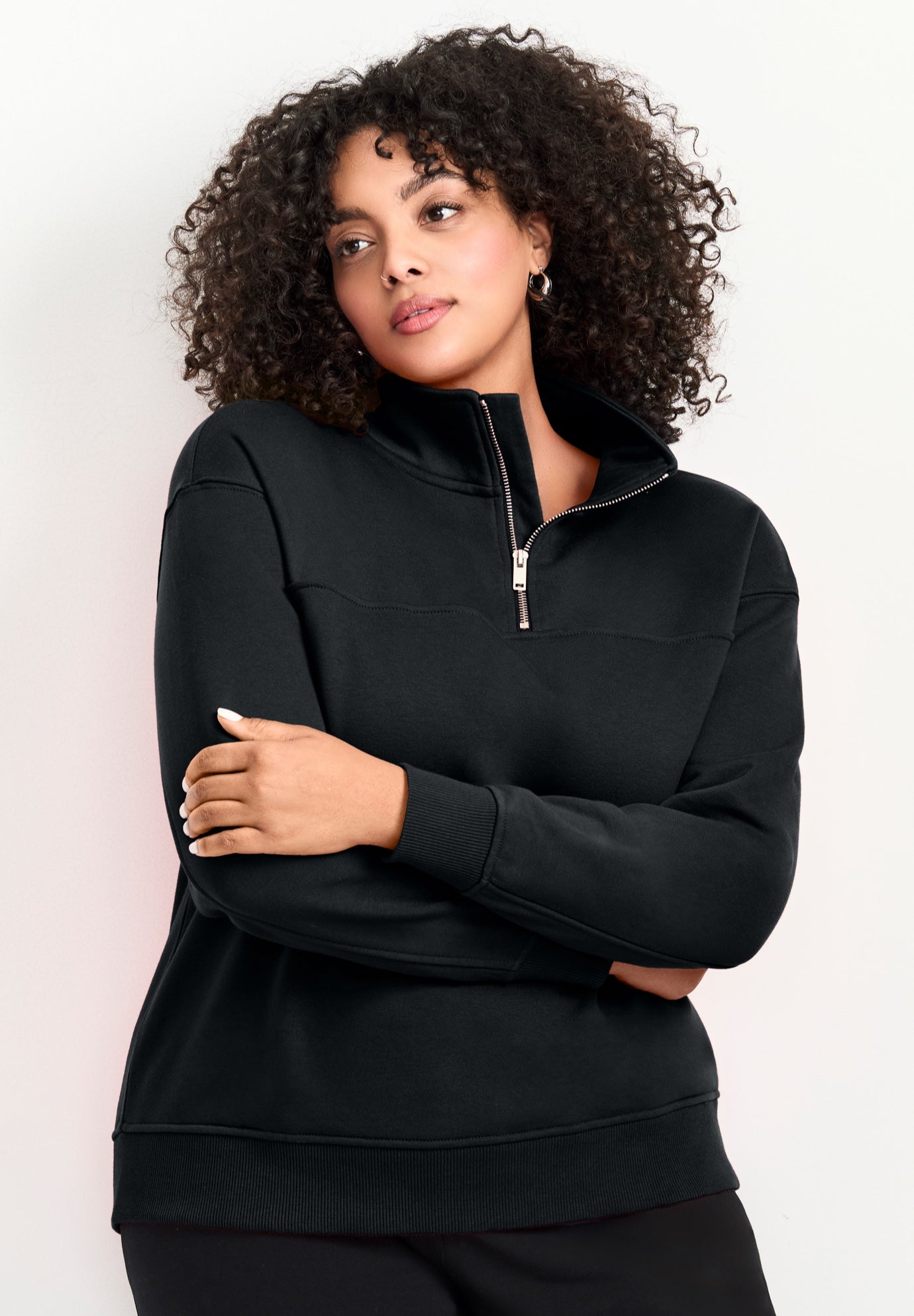 Piper Half-Zip Sweat Top image number 1