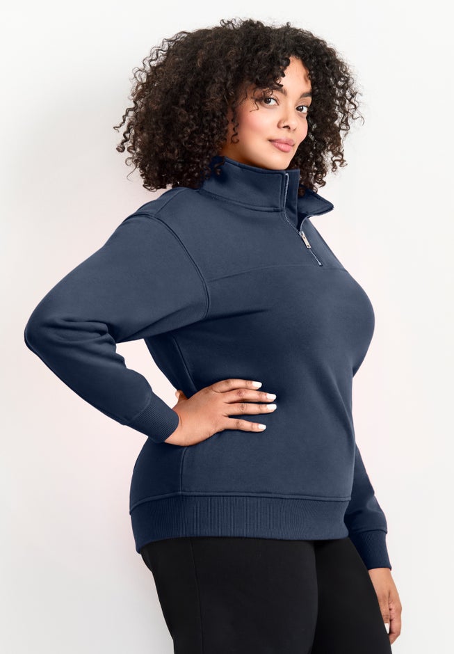 Piper Half-Zip Sweat Top image number 3