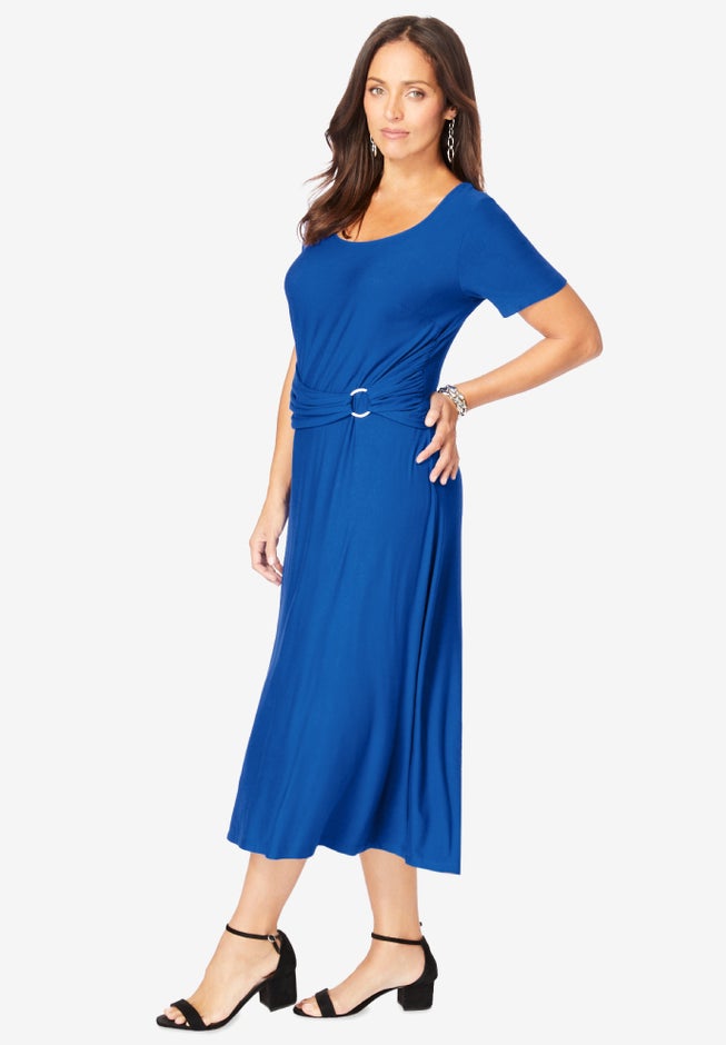 Buckle Midi Dress image number 2