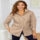 Stretch Poplin Shirt image number null