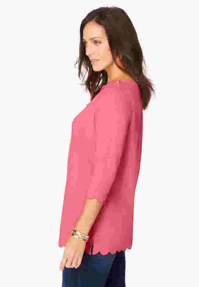 Scallop Boatneck Tunic image number 2