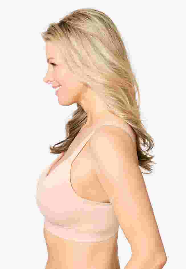 Leading Lady® The Aurora Microfiber Lightly Lined T-Shirt Bra image number 2