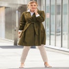 Pleated Trench Coat image number null