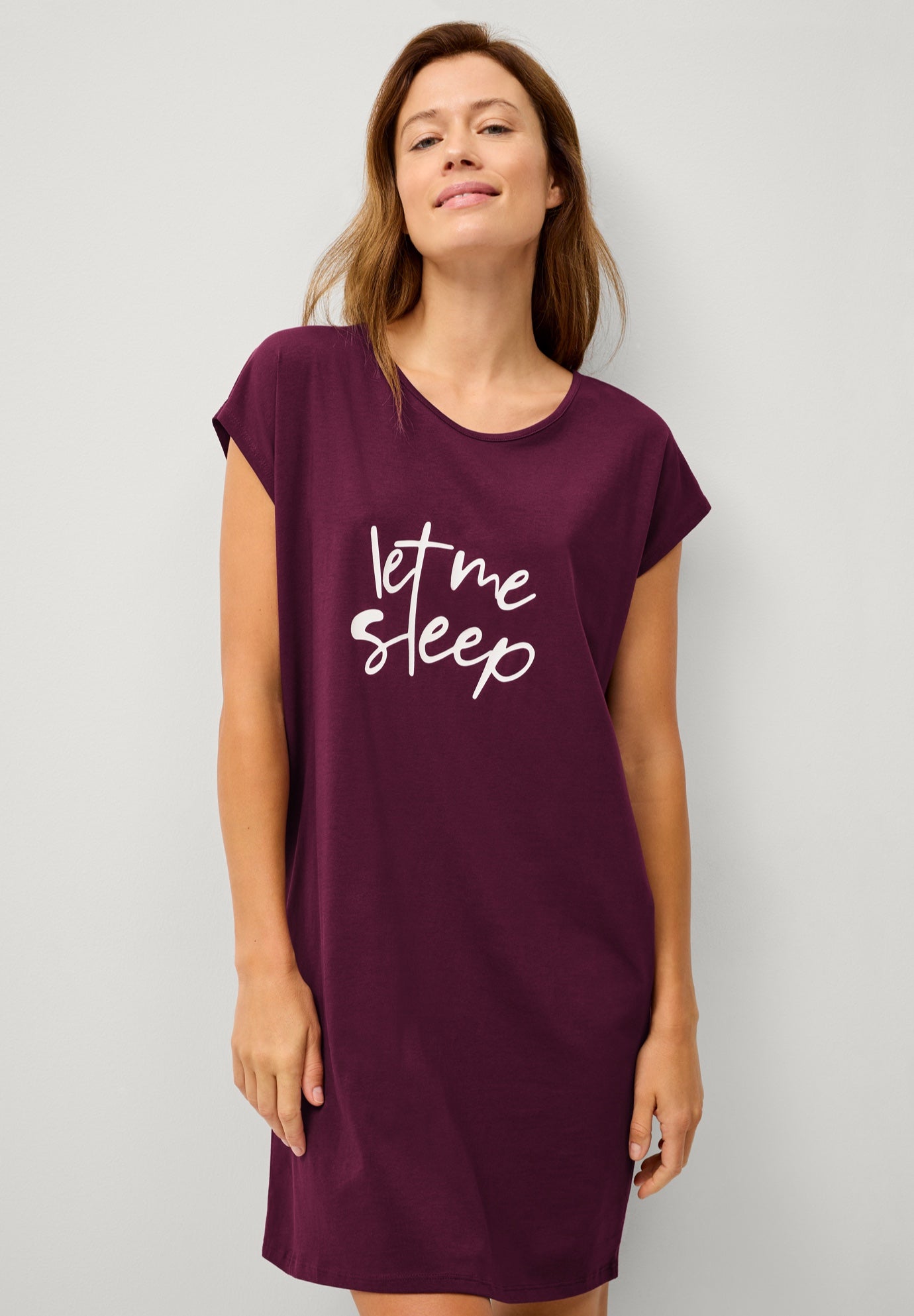 Cap Sleeve Sleep Shirt image number 0