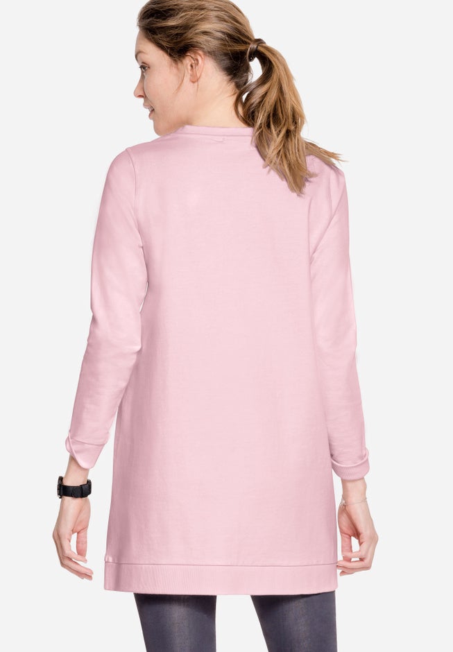 French Terry Love Tunic Sweatshirt image number 1