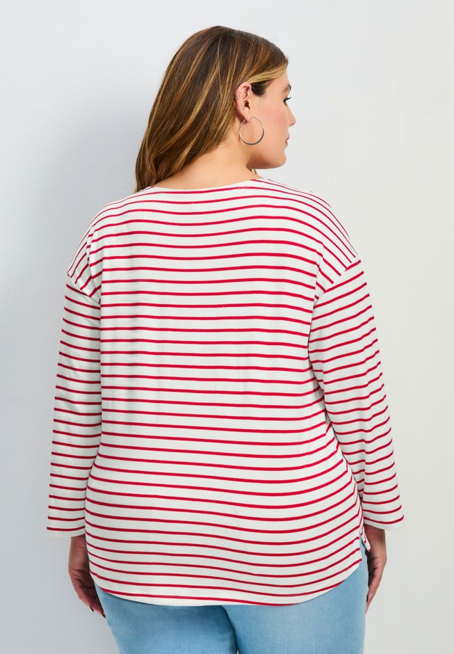 Aimee Stripe Top image number 2
