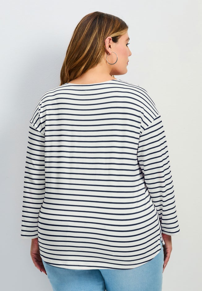 Aimee Stripe Top image number 2