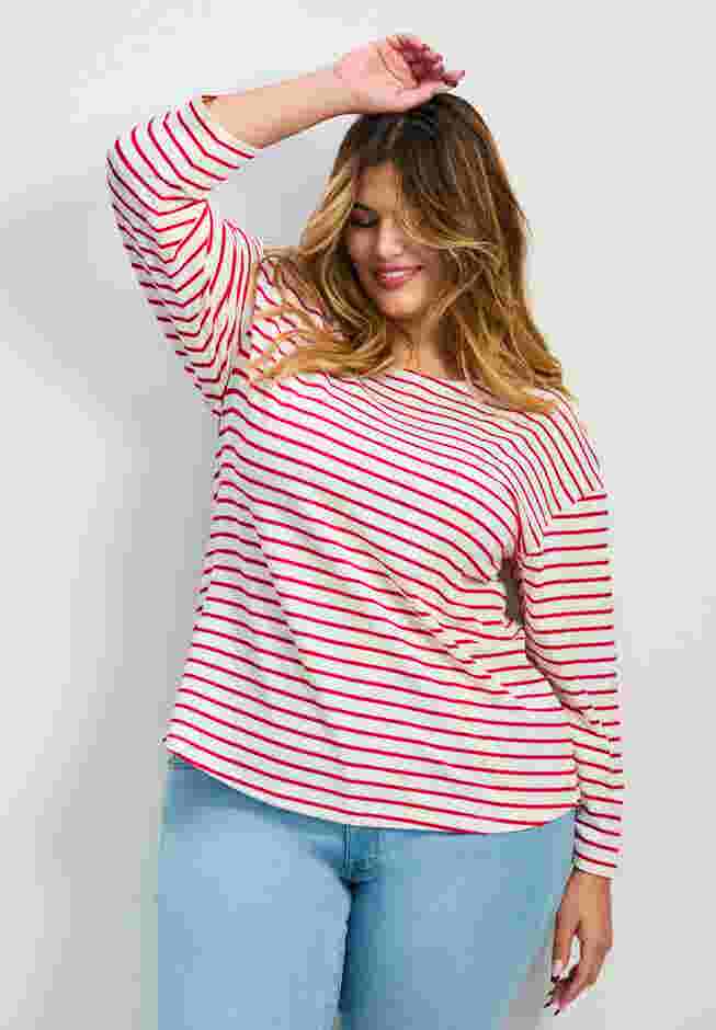 Aimee Stripe Top image number 0