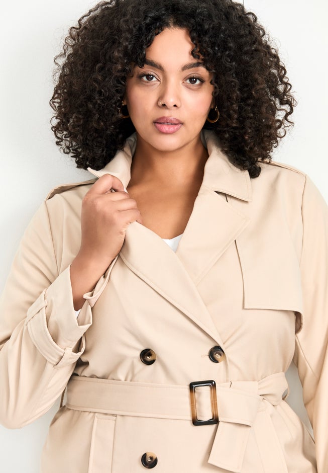 Tia Trench Jacket image number 4