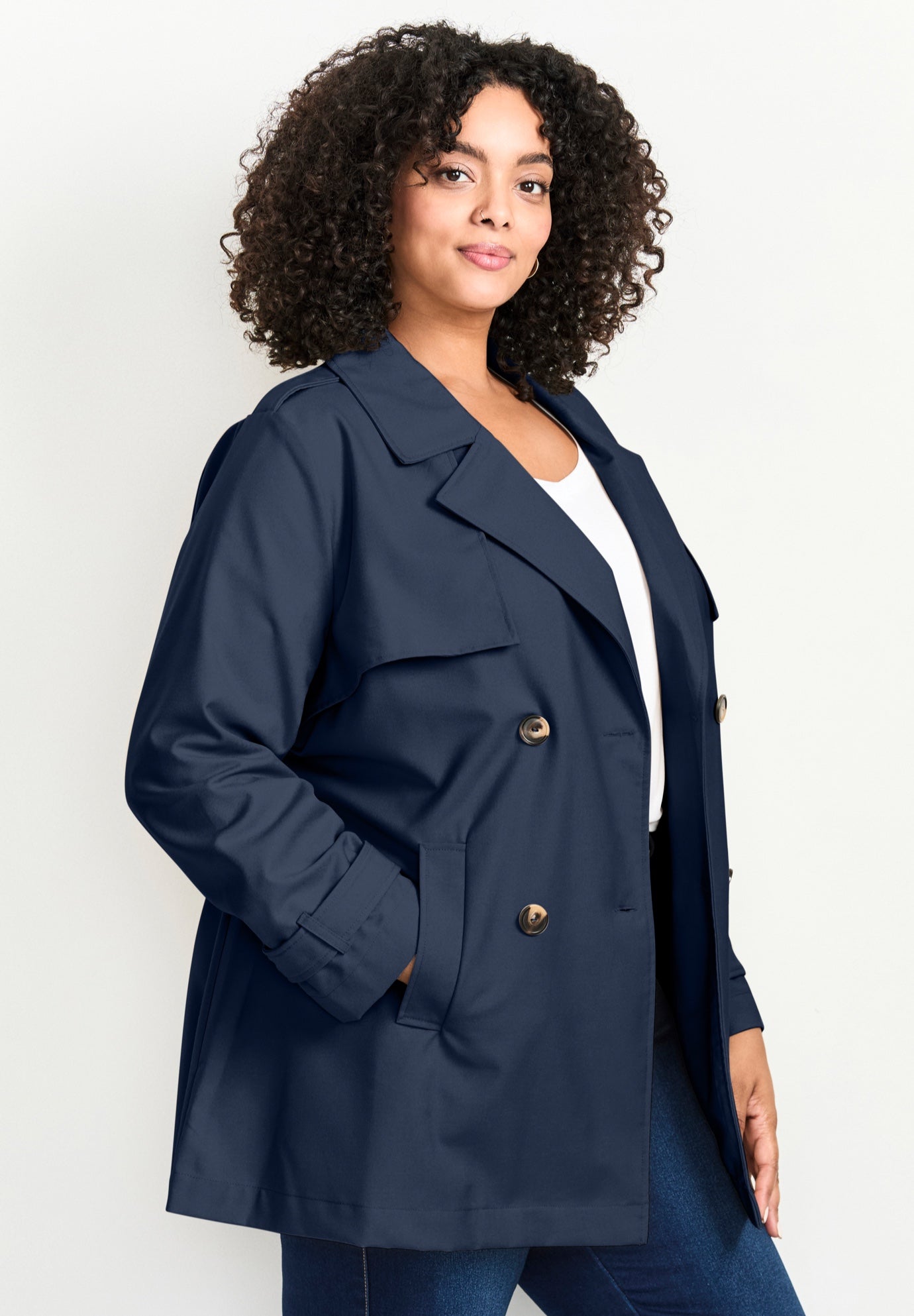 Tia Trench Jacket image number 3