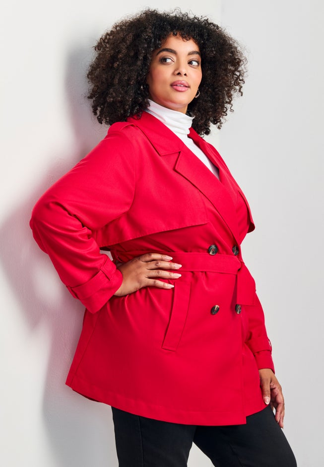 Tia Trench Jacket image number 3