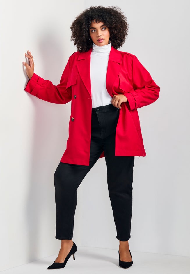 Tia Trench Jacket image number 4