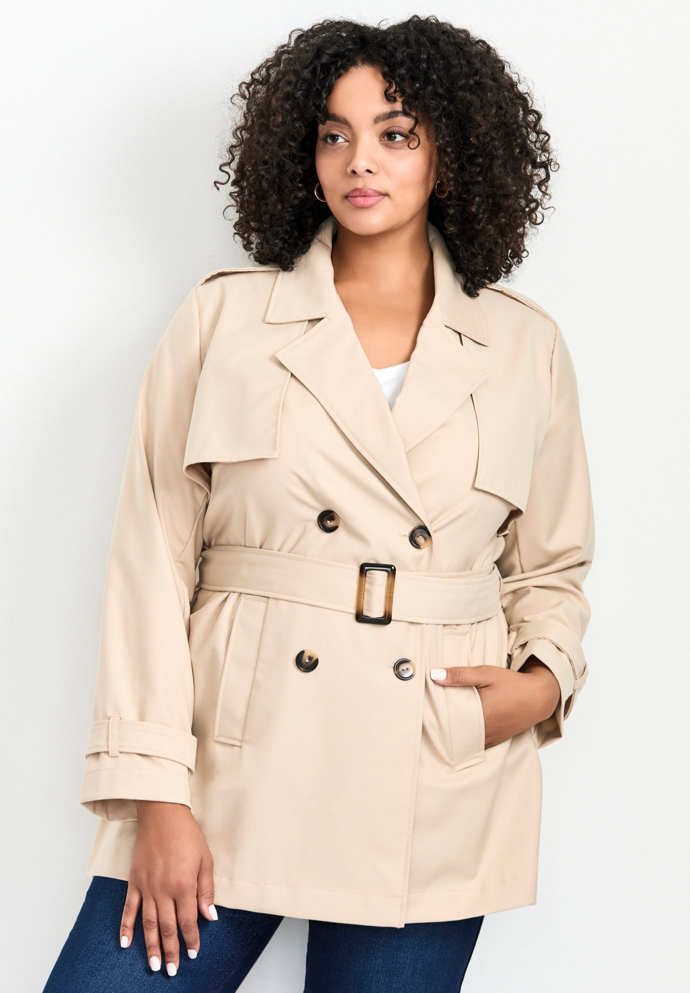 Tia Trench Jacket image number 0