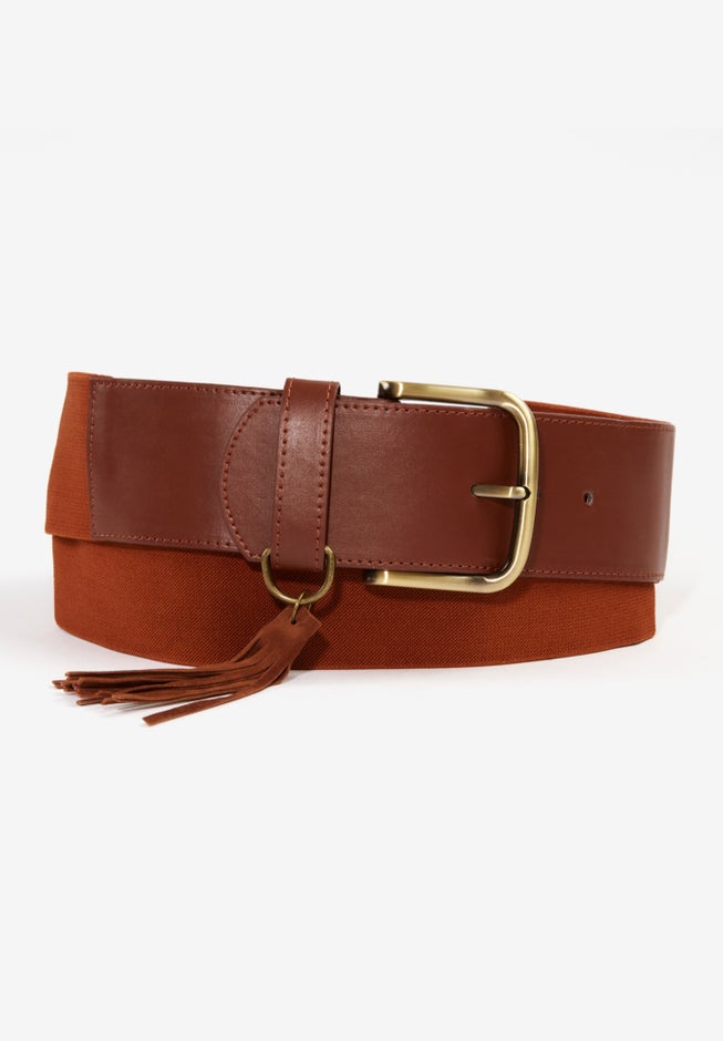 Stretch Tassel Belt image number 1