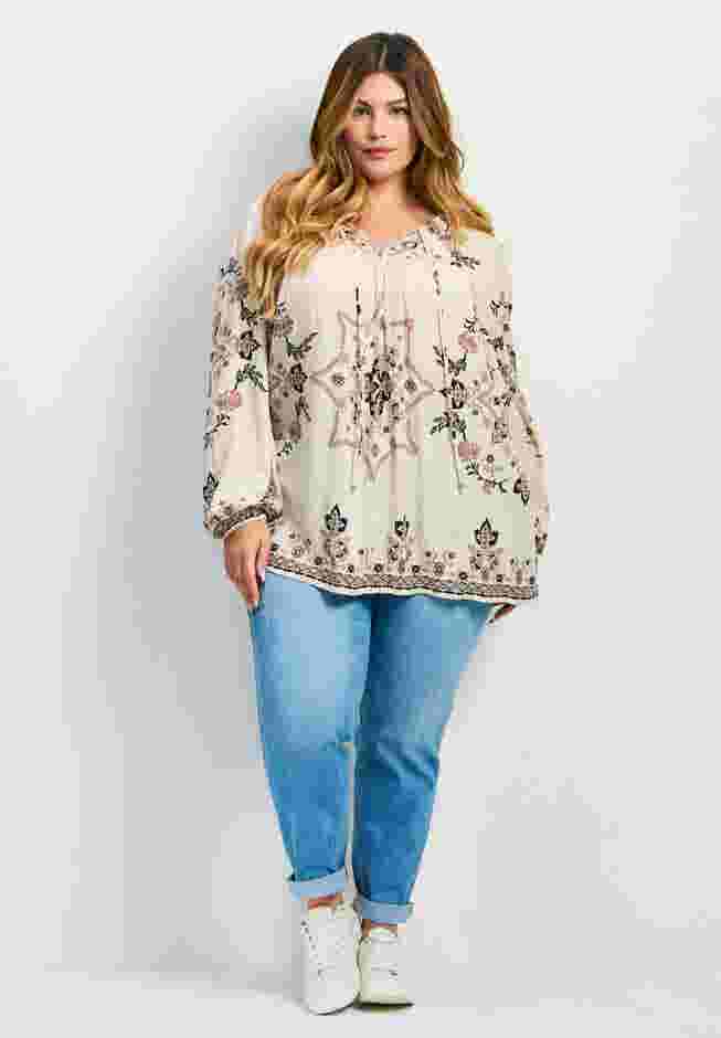 Taliah Denim Jogger image number 4