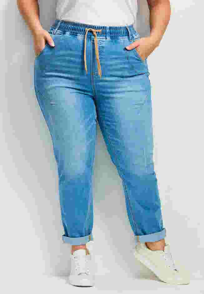 Taliah Denim Jogger image number 0