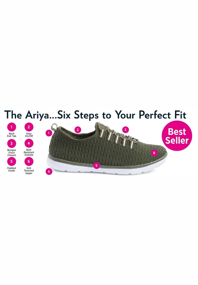 The CV Sport Ariya Textured Knit Slip On Sneaker image number 6