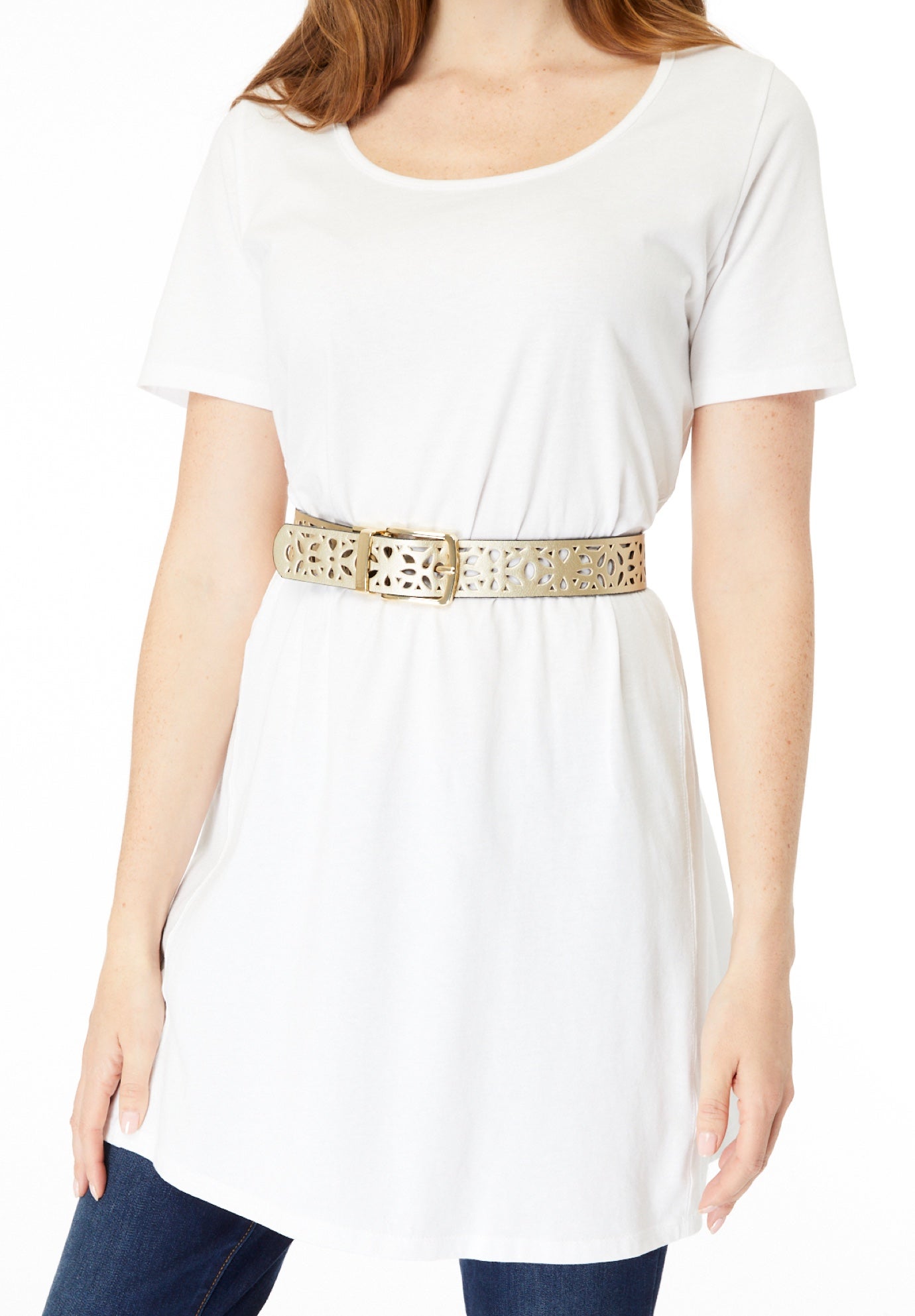 Reversible Laser Cut Belt image number 3