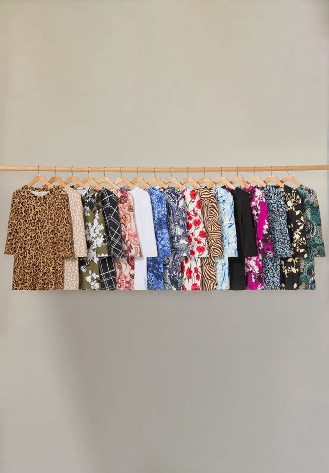 Stretch Knit Swing Tunic image number 3