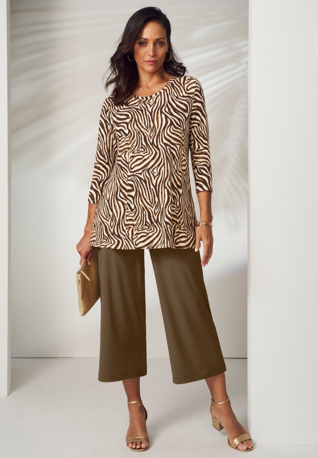 Stretch Knit Swing Tunic image number 8