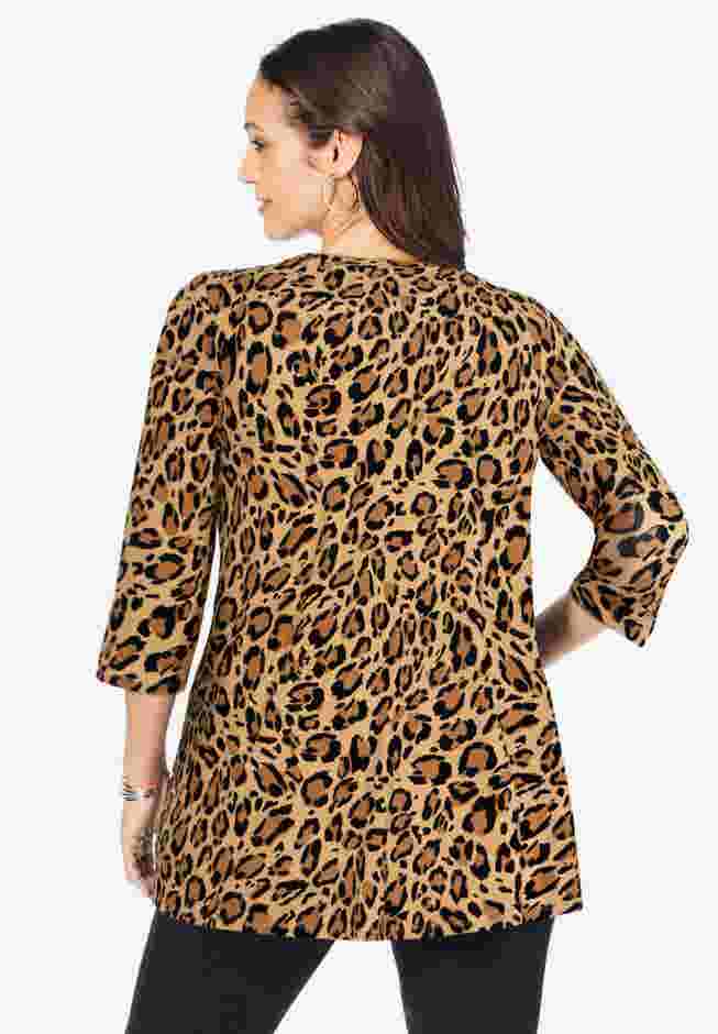 Stretch Knit Swing Tunic image number 1
