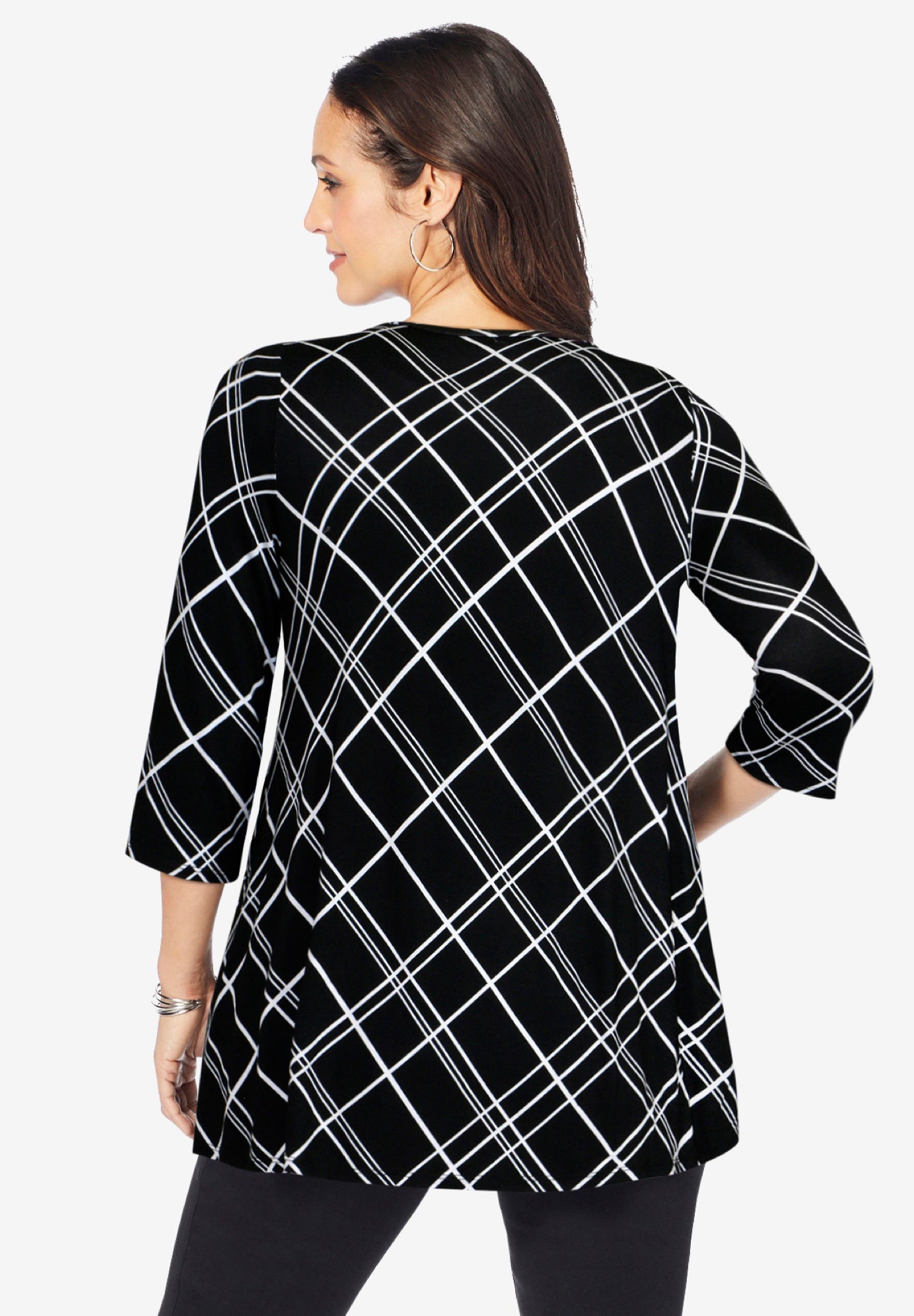 Stretch Knit Swing Tunic image number 2