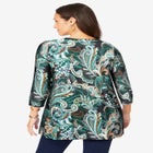 Stretch Knit Swing Tunic image number null