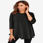 Stretch Knit Swing Tunic image number null