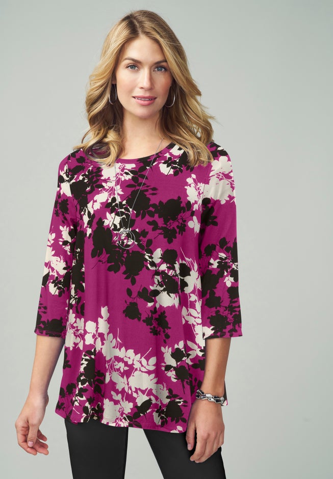 Stretch Knit Swing Tunic image number 4