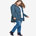 Hooded Anorak Denim Jacket image number null