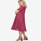 Tie-Sleeve Dress image number null