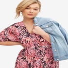 Knit Tie-Back Maxi image number null