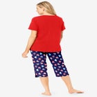 2-Piece Capri Cotton PJ Set image number null