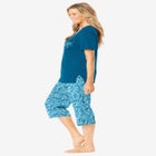 2-Piece Capri PJ Set image number null