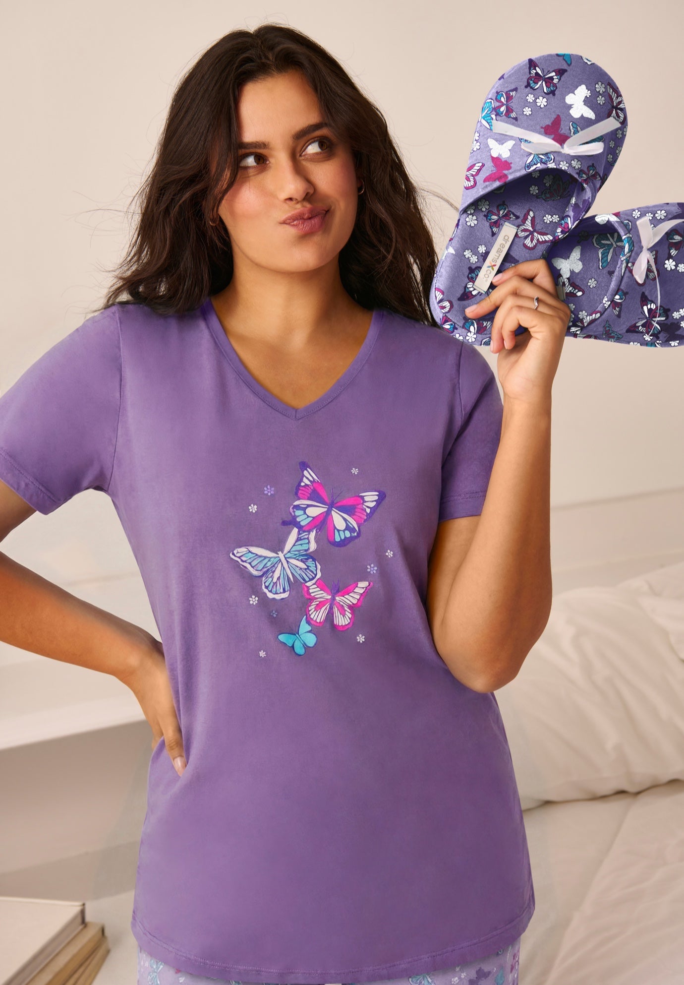 2-Piece Capri PJ Set image number 3