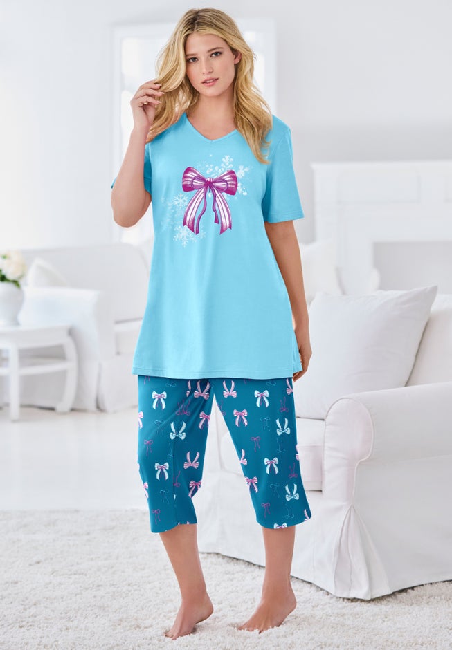 2-Piece Capri PJ Set image number 3