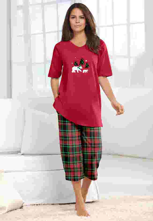 2-Piece Capri PJ Set image number 8