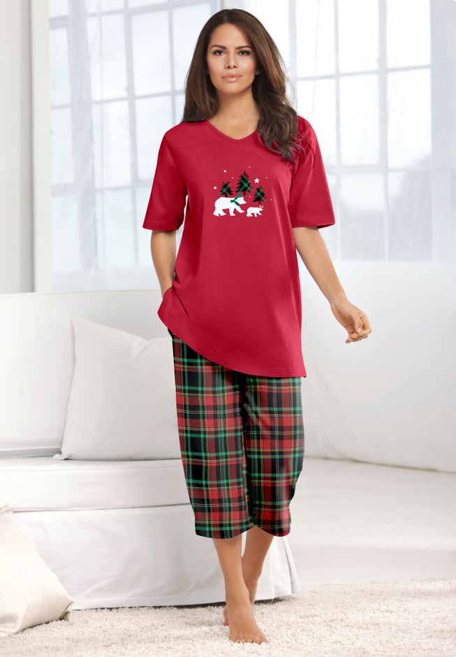 2-Piece Capri PJ Set image number 8