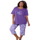 2-Piece Capri PJ Set image number null