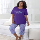 2-Piece Capri PJ Set image number null