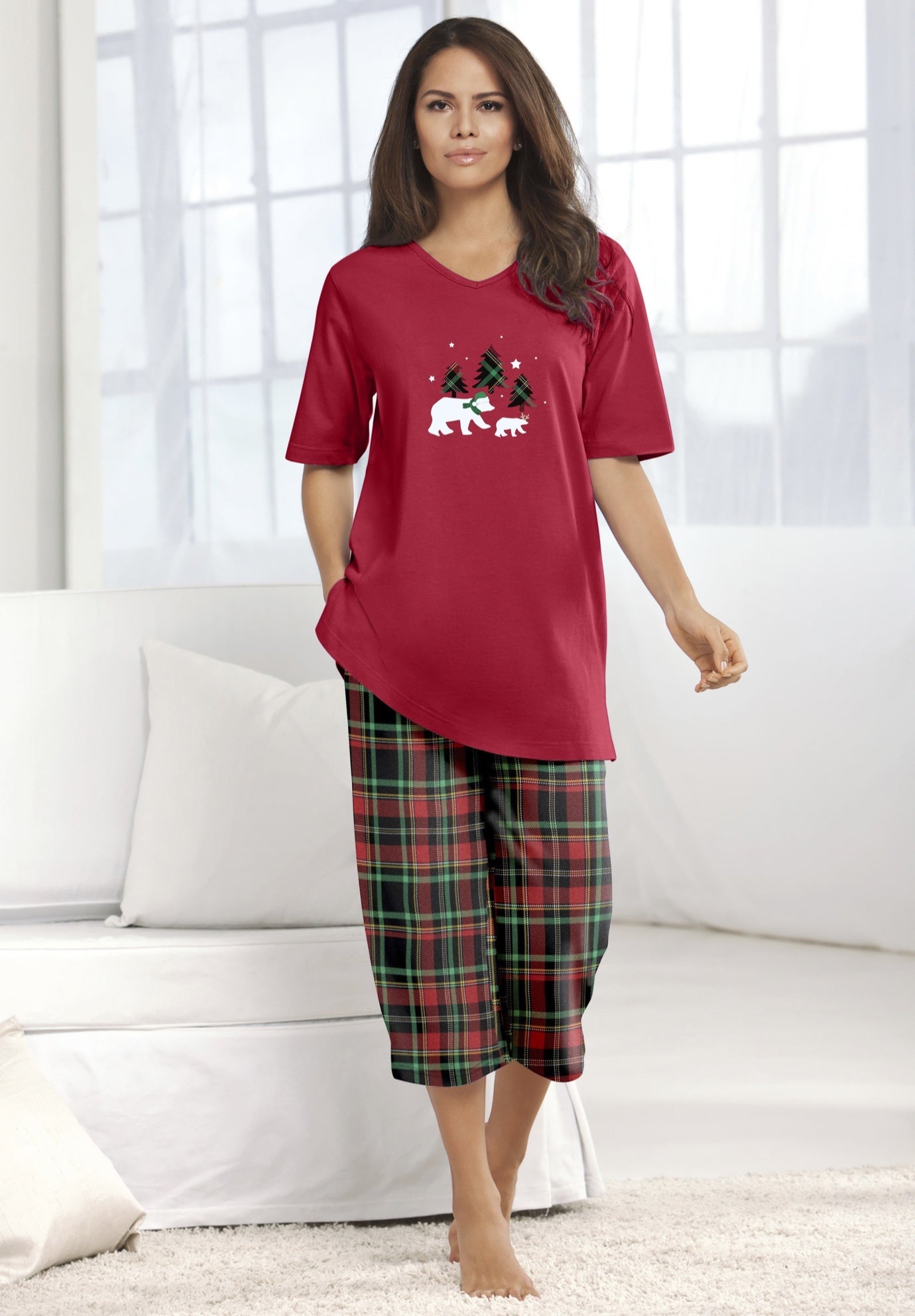 2-Piece Capri PJ Set image number 0