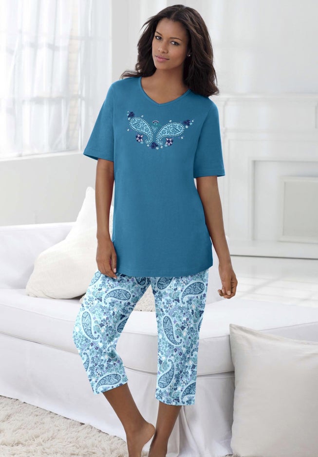 2-Piece Capri PJ Set image number 0