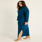 Turtleneck Sweater Dress image number null