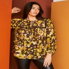 Lace Trim Blouse image number 0