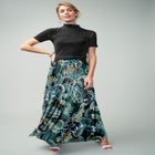 Everyday Stretch Knit Maxi Skirt image number null