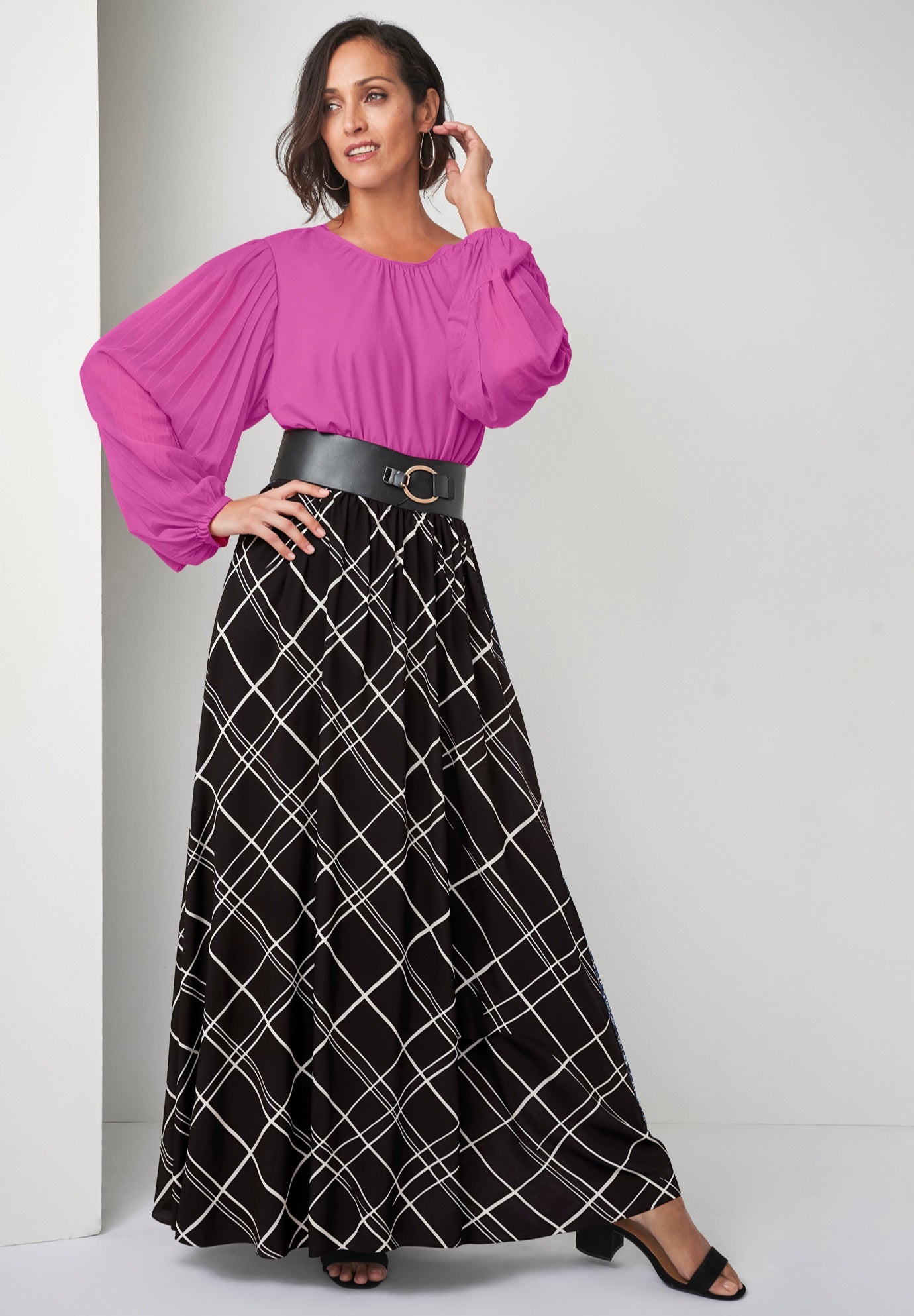 Everyday Stretch Knit Maxi Skirt image number 0
