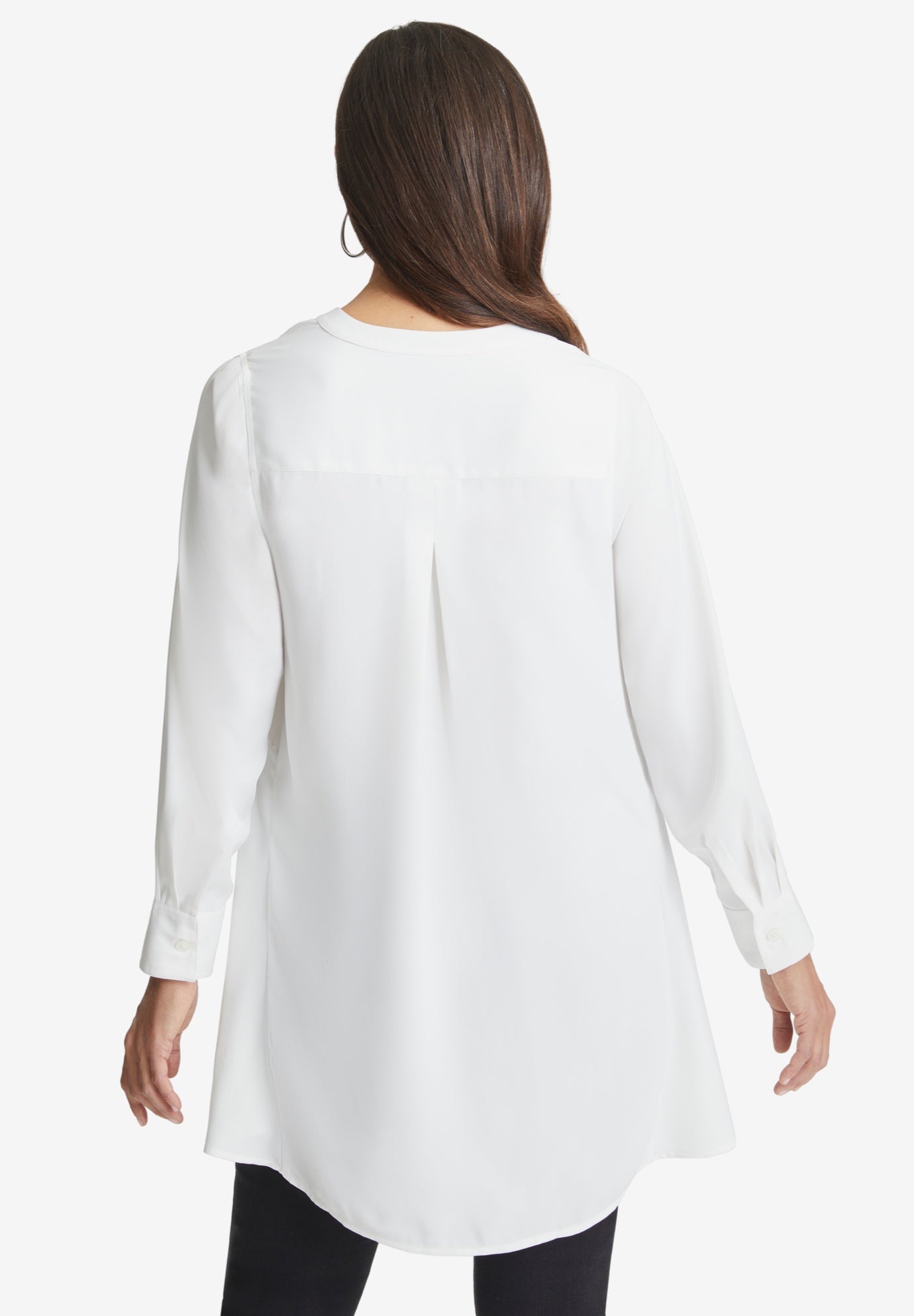 Georgette High Low Tunic image number 1